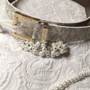 Michael Kors Leather Belt